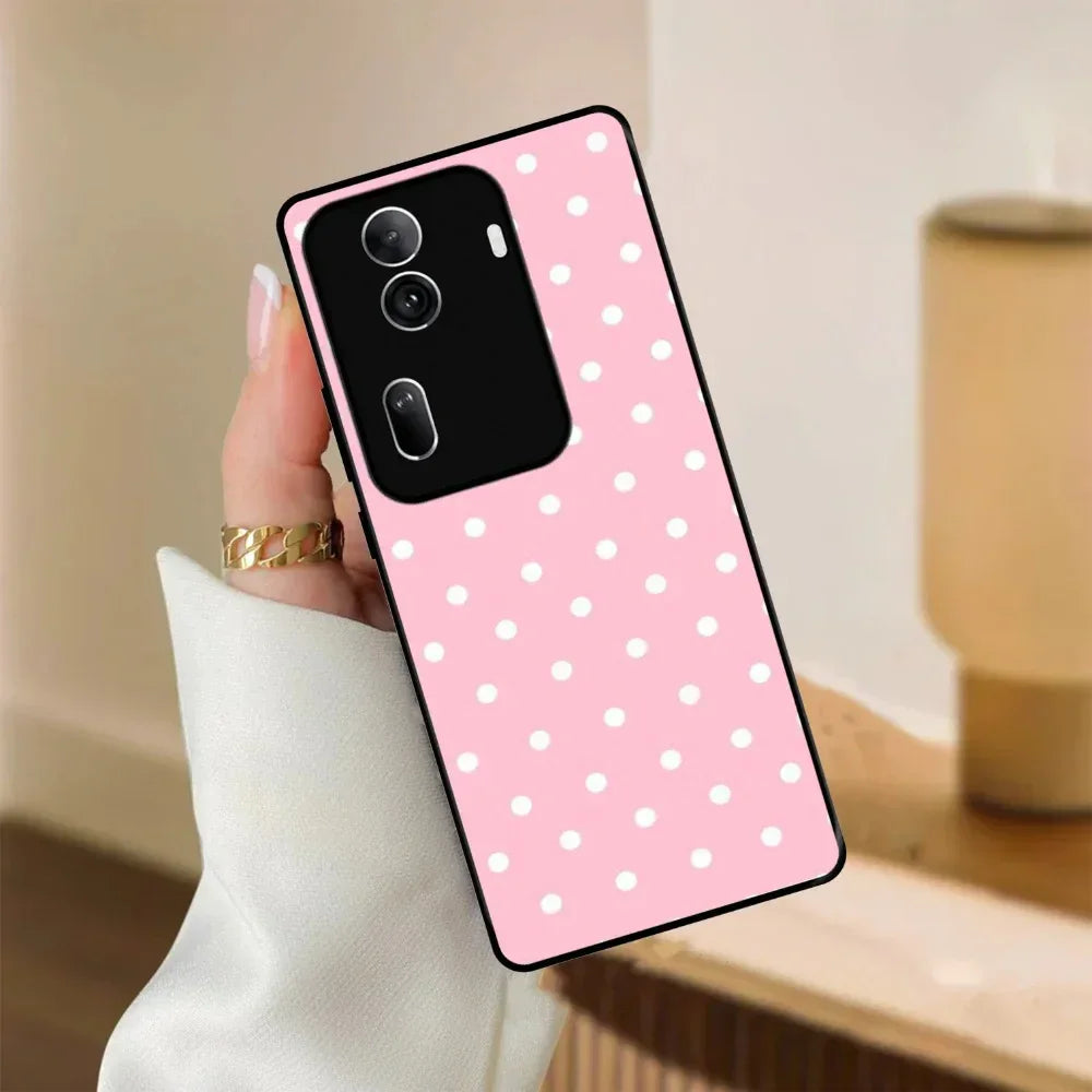 Pollaka Dot Glossy Metal Case Cover For Oppo - ShopOnCliQ