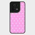 Pollaka Dot Glossy Metal Case Cover For Oppo Reno 8 5G