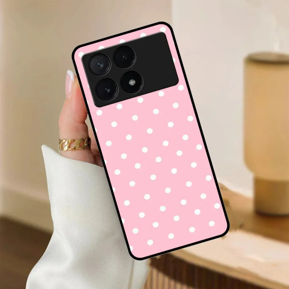 Pollaka Dot Glossy Metal Case Cover For Poco - ShopOnCliQ