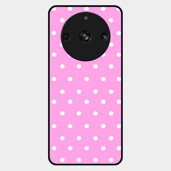 Pollaka Dot Glossy Metal Case Cover For Realme 11 Pro 5G