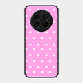 Pollaka Dot Glossy Metal Case Cover For Realme 12 Plus 5G