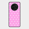 Pollaka Dot Glossy Metal Case Cover For Realme 12X 5G