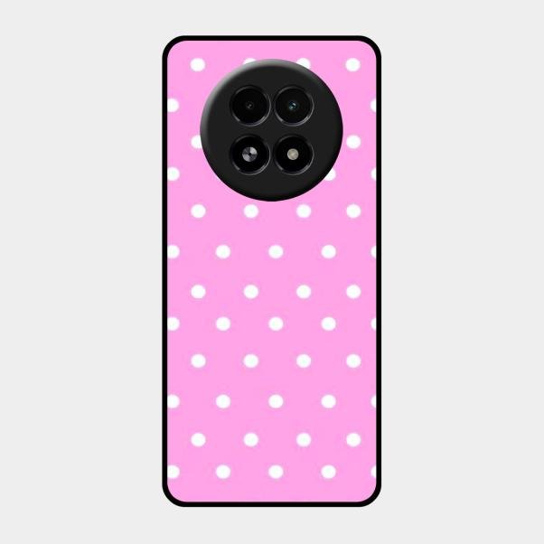 Pollaka Dot Glossy Metal Case Cover For Realme 13 5G