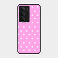 Pollaka Dot Glossy Metal Case Cover For Realme 14X 5G