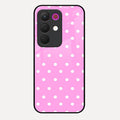 Pollaka Dot Glossy Metal Case Cover For Realme 15X 5G