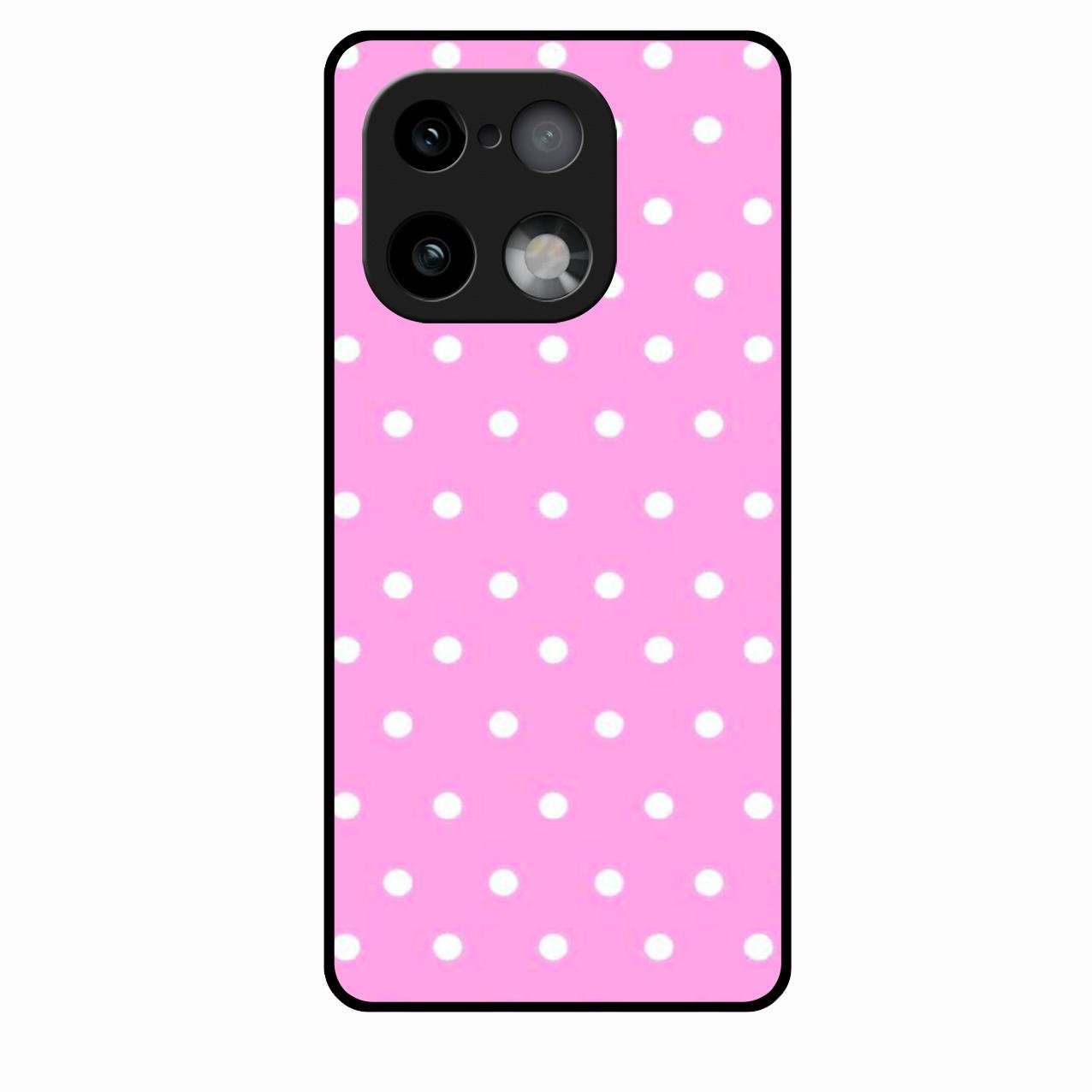 Pollaka Dot Glossy Metal Case Cover For Realme 16 Pro Plus 5G