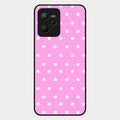 Pollaka Dot Glossy Metal Case Cover For Realme C35