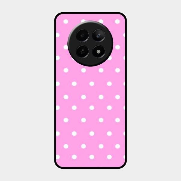 Pollaka Dot Glossy Metal Case Cover For Realme C65 5G