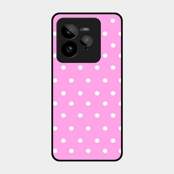 Pollaka Dot Glossy Metal Case Cover For Realme Gt 7 Pro