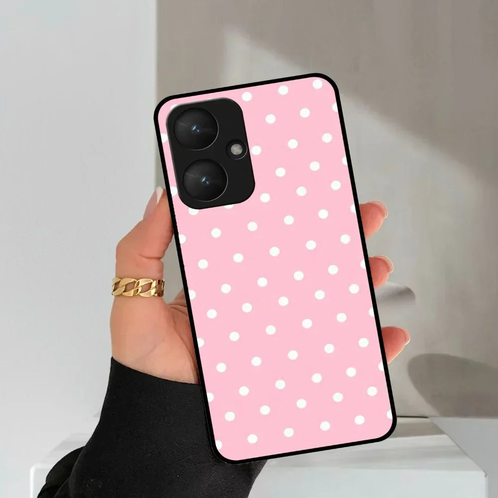 Pollaka Dot Glossy Metal Case Cover For Redmi - ShopOnCliQ
