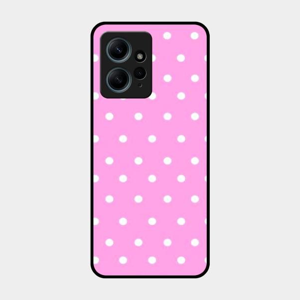 Pollaka Dot Glossy Metal Case Cover For Redmi Note 12 4G