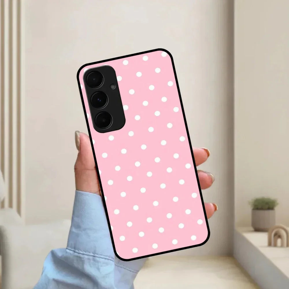 Pollaka Dot Glossy Metal Case Cover For Samsung - ShopOnCliQ