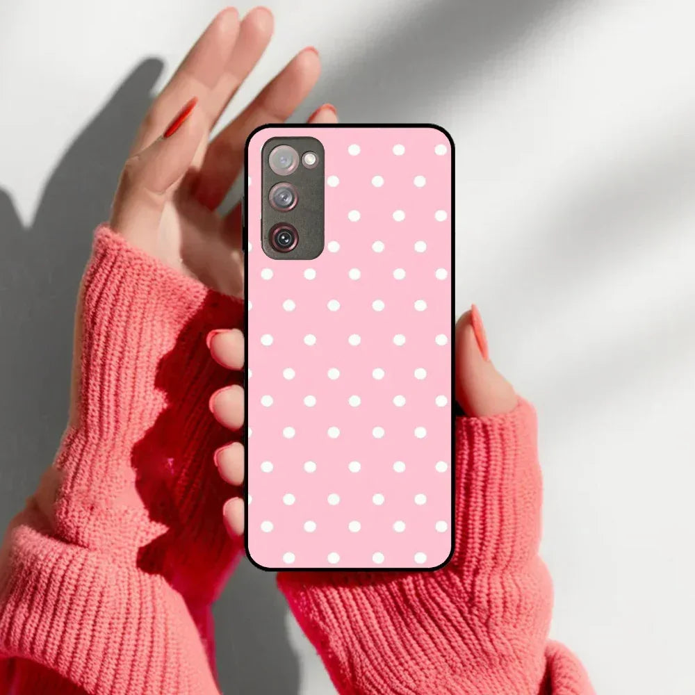 Pollaka Dot Glossy Metal Case Cover For Samsung - ShopOnCliQ