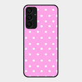 Pollaka Dot Glossy Metal Case Cover For Samsung Galaxy A25 5G