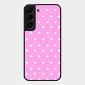 Pollaka Dot Glossy Metal Case Cover For Samsung Galaxy S22 Plus 5G