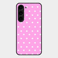 Pollaka Dot Glossy Metal Case Cover For Samsung Galaxy S23 5G