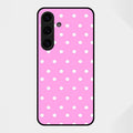 Pollaka Dot Glossy Metal Case Cover For Samsung Galaxy S25 FE 5G
