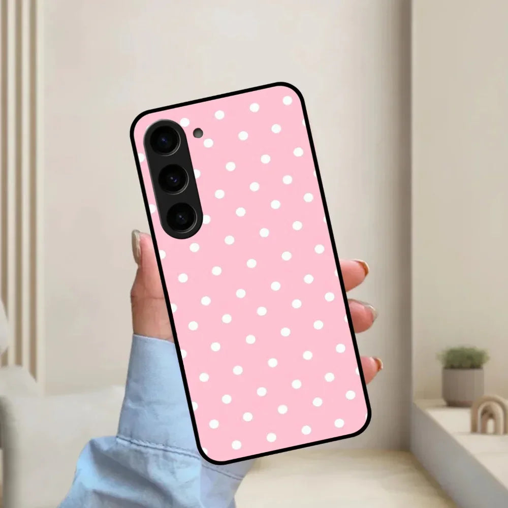 Pollaka Dot Glossy Metal Case Cover For Samsung - ShopOnCliQ