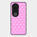 Pollaka Dot Glossy Metal Case Cover For Vivo T4 Ultra 5G