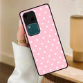 Pollaka Dot Glossy Metal Case Cover For Vivo - ShopOnCliQ