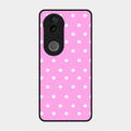 Pollaka Dot Glossy Metal Case Cover For Vivo V50E 5G