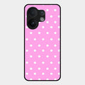 Pollaka Dot Glossy Metal Case Cover For Vivo V60 5G
