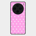 Pollaka Dot Glossy Metal Case Cover For Vivo X100 5G