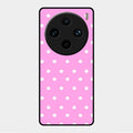 Pollaka Dot Glossy Metal Case Cover For Vivo X100 Pro 5G
