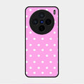 Pollaka Dot Glossy Metal Case Cover For Vivo X200 5G