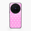 Pollaka Dot Glossy Metal Case Cover For Vivo X300 Pro 5G