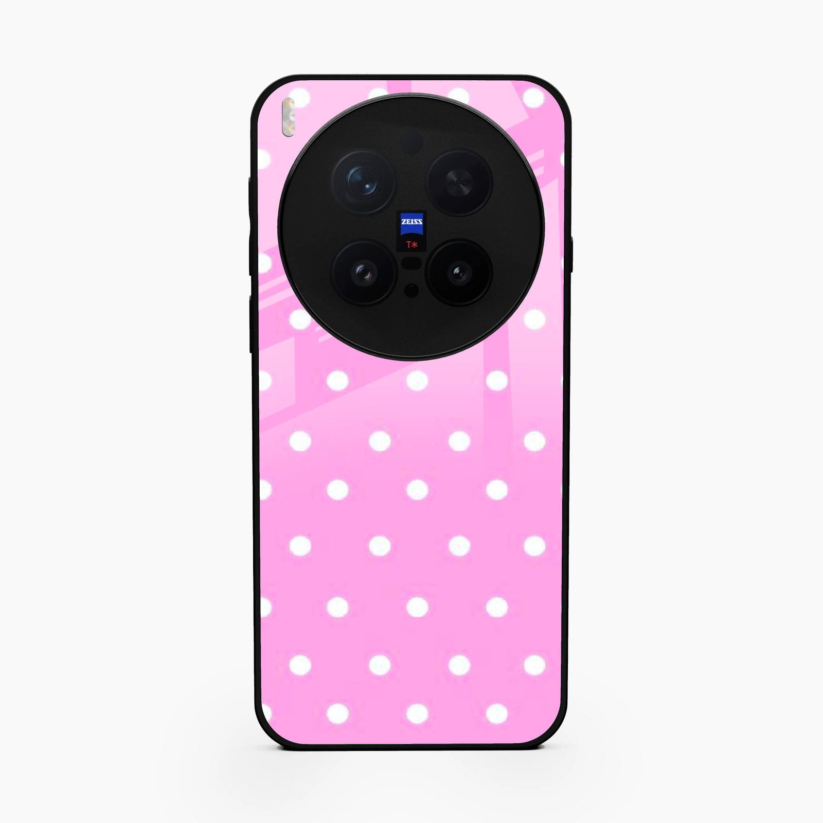 Pollaka Dot Glossy Metal Case Cover For Vivo X300 Pro 5G