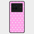 Pollaka Dot Glossy Metal Case Cover For Vivo X80 5G