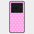 Pollaka Dot Glossy Metal Case Cover For Vivo X80 Pro 5G