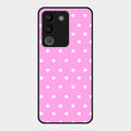 Pollaka Dot Glossy Metal Case Cover For Vivo Y200 5G