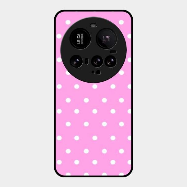 Pollaka Dot Glossy Metal Case Cover For Xiaomi 15 Ultra 5G