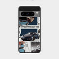 Porsche Group Art Glass Case Cover For Google Pixel 8 Pro 5G