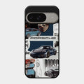 Porsche Group Art Glass Case Cover For Google Pixel 9 5G