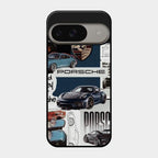 Porsche Group Art Glass Case Cover For Google Pixel 9 5G
