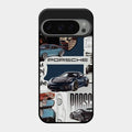 Porsche Group Art Glass Case Cover For Google Pixel 9 Pro 5G