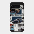 Porsche Group Art Glass Case Cover For Google Pixel 9 Pro Xl