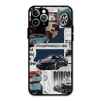 Porsche Group Art Glass Case Cover For iPhone 11 Pro Max