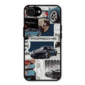 Porsche Group Art Glass Case Cover For iPhone 16e