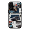 Porsche Group Art Glass Case Cover For iPhone 17