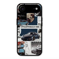 Porsche Group Art Glass Case Cover For iPhone Air