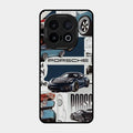 Porsche Group Art Glass Case Cover For Iqoo 13 5G