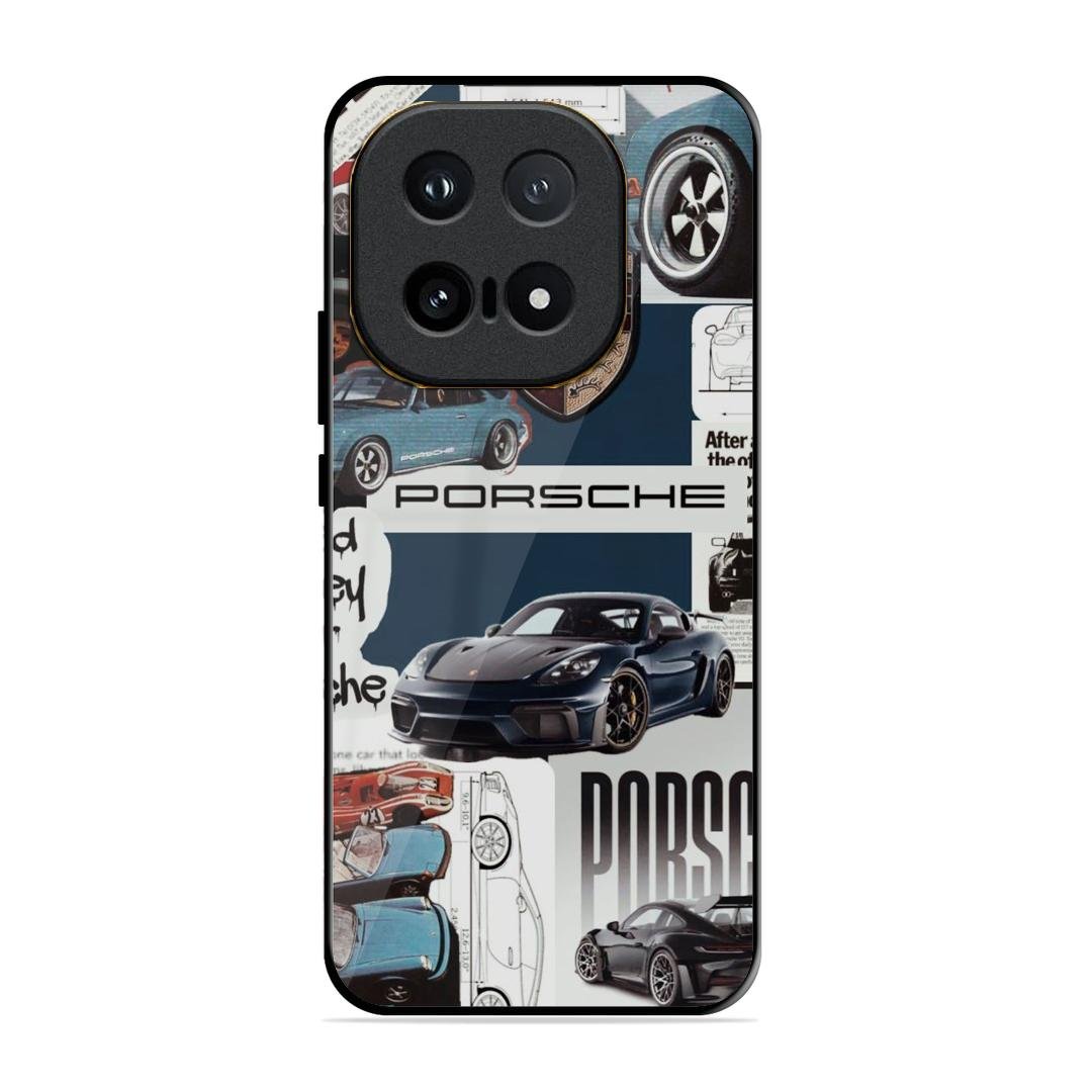 Porsche Group Art Glass Case Cover For iQOO 15 5G