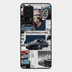 Porsche Group Art Glass Case Cover For Iqoo 7 5G