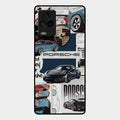 Porsche Group Art Glass Case Cover For Iqoo 7 Legend 5G