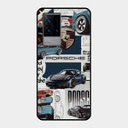 Porsche Group Art Glass Case Cover For Iqoo 9 5G