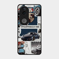 Porsche Group Art Glass Case Cover For Iqoo Z10R